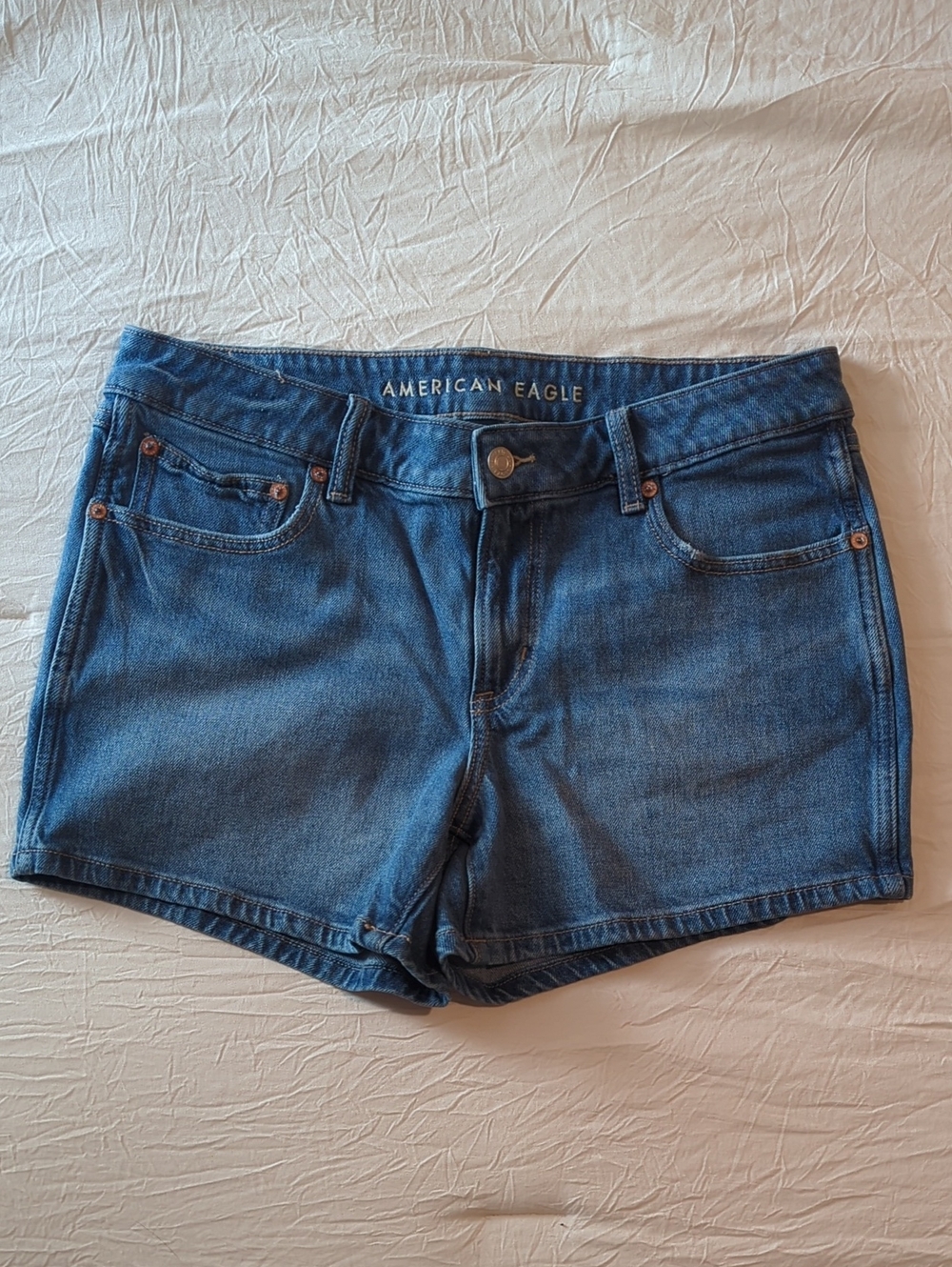 American Eagle Outfitters Women's Denim Shorts - Medium Wash